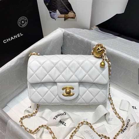 white chanel sunglass bag|Chanel bags white color.